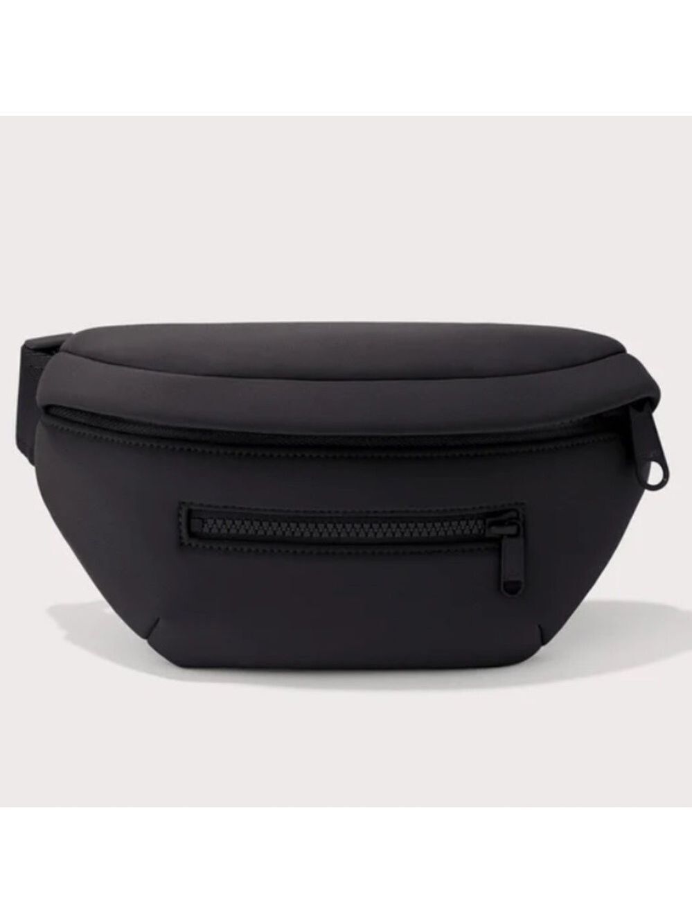 NWOT Dagne Dover Ace Fanny Pack Onyx Black Neoprene Belt Bag Crossbody Unisex